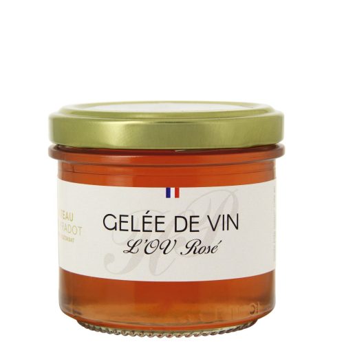 Gelée de vin rosé