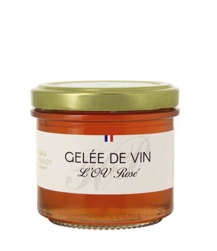 Gelée de vin rosé
