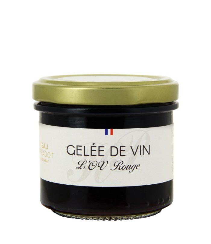 Gelée de vin rouge