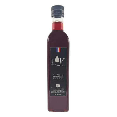 Vinaigre de vin rouge (fût de chêne)