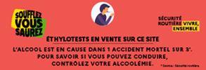 Commander des éthylotests